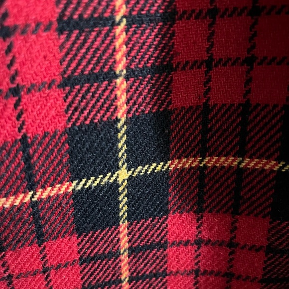 Vintage Wool Checkered Plaid Blazer - Picture 5 of 6